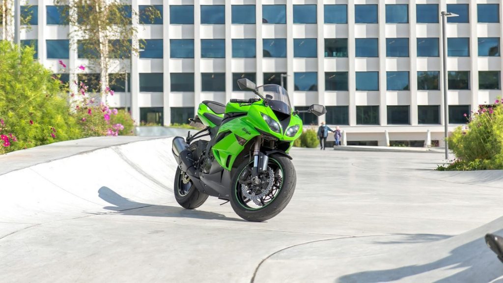 Una kawasaki ninja