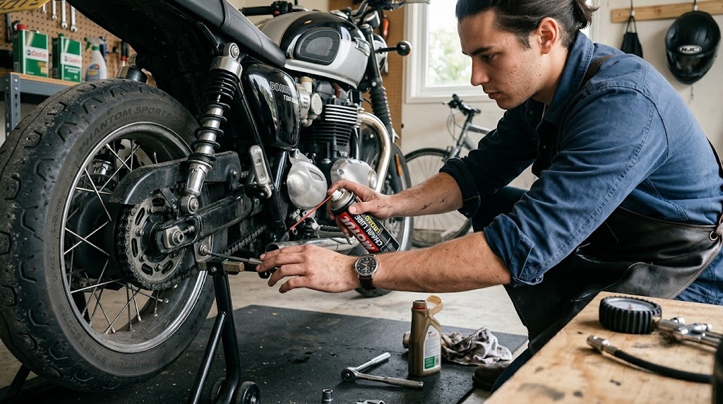 Come fare la manutenzione di base della moto